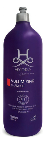 Shampoo Hydra Voluminizador 1lt. 4:1 Dilusión Gromming Profe Tono De Pelaje Recomendado Risado Y Primitivo