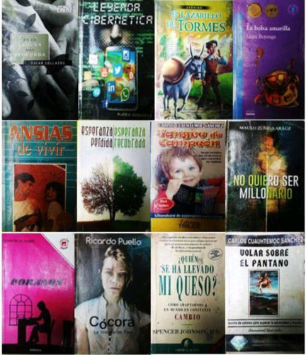 Libros, Novelas, Diccionarios 