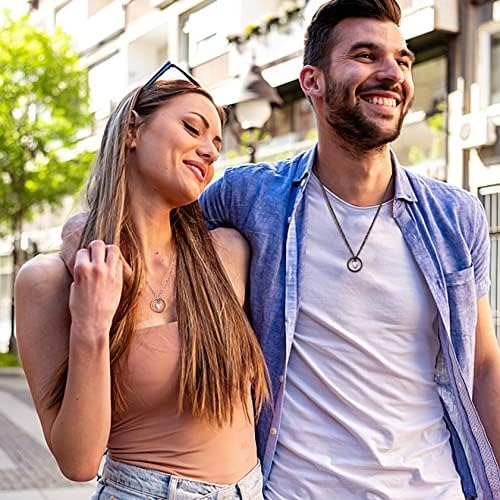 Zelores Collares A Juego Para Parejas Collar Con Colgante De