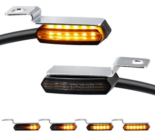 Intermitentes Manillar Moto Secuenciales Led Universal