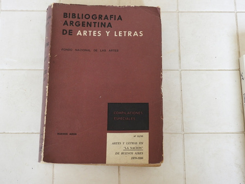 Bibliografia Argentina Artes Letras Especial Nº 39/42 L499