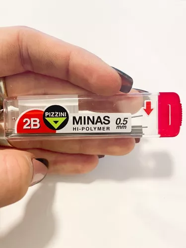 Mina Pizzini 0.7mm 2 B Tubo Por 12unidades