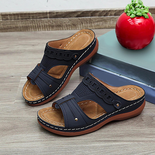 Yc Slipper Planas Versátiles Sandals, Antideslizantes Tacón