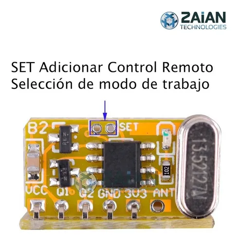 Rele Relevo Relay Portatil Rf Multivoltaje Entre 3.7v Y 12v
