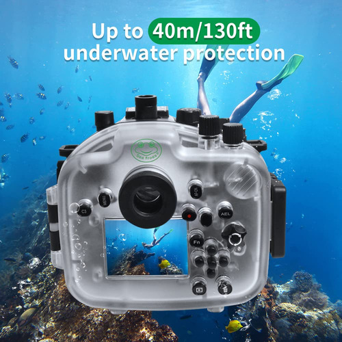 Carcasa Submarina Seafrogs Para Sony Alpha 7r Iv A7r4 Fund