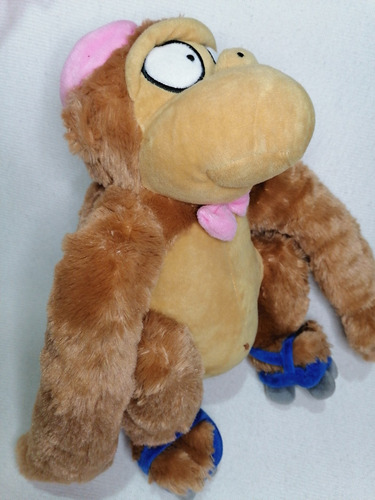 Peluche Original Sr. Teeny Mono De Krusty Los Simpsons 33cm. (Usado)