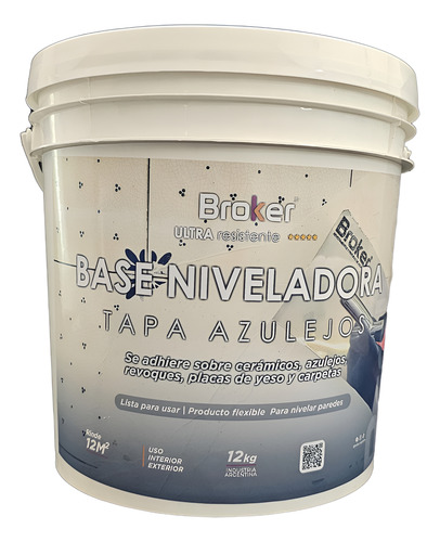 Broker Base Niveladora Tapa Azulejos X 24kg A Elección Posterior A La Compra