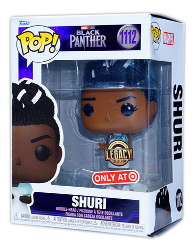 Funko Pop Marvel Legacy Black Panther Shuri #1112 Exclusive