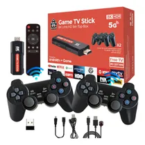 Comprar Streaming Tv Stick 8k Game Android Juegos 2 Controles Tv Box