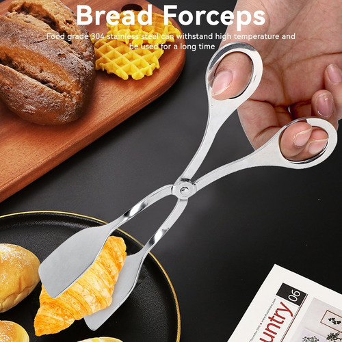 Juego De 2 Pinzas Para Cocinar, Acero Inoxidable Para Pinzas