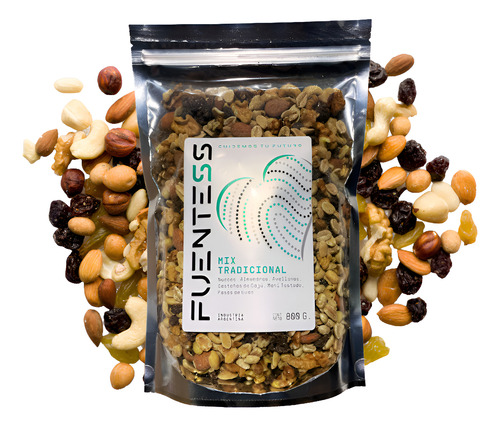 Fuentess | Mix De Frutos Secos Tradicional X 800 G. Full