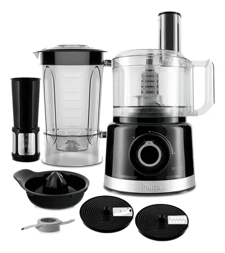 Multiprocessador Philco Pmp1500p  Turbo 5 Em 1 Preto 900w 220v