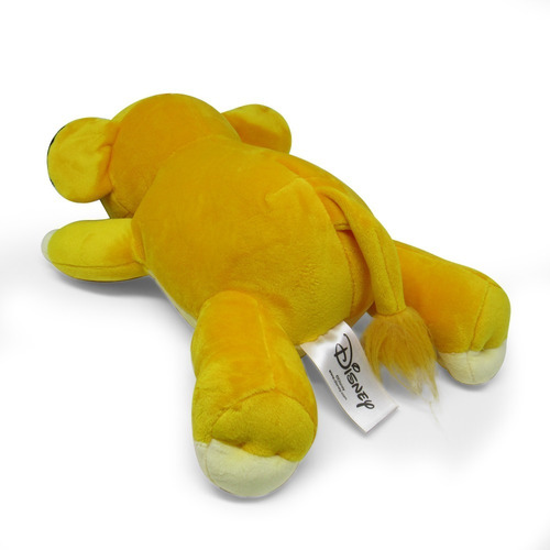 Imagem 3 de 4 de Pelúcia Disney Simba Cuddleez 35cm Soneca - O Rei Leão - Fun