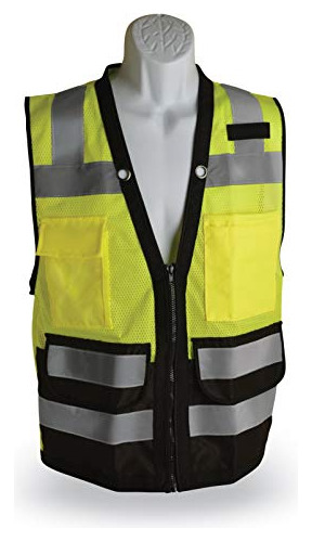 Reflectivo, Walker's Gwp-sf-vsur-gr-xl Chaleco De Seguridad 