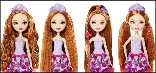 Ever After High Holly Peinados Reales Magicos Barbie