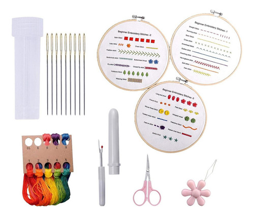 Kit De Práctica De Bordado For Principiantes,