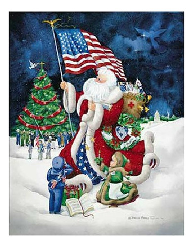 Master Pieces American Santa 1000 Piezas Rompecabezas