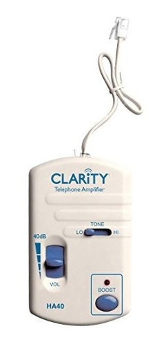 Claridad Clarha40 Portátil Amplificador Auricular Del Teléfo