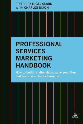 Libro Professional Services Marketing Handbook - Nigel Cl...