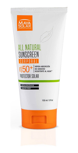 Protector Solar Natural Derma Corporal Fps 50+ 150ml