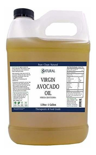 Zatural Virgen 100% Puro Aceite De Aguacate Natural Sin Adit