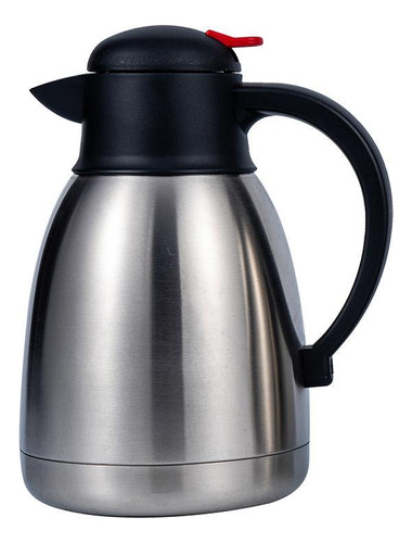 Garrafa Térmica Bulê Ampola de Vidro Café Inox Class Home 1l Alça Gatilho