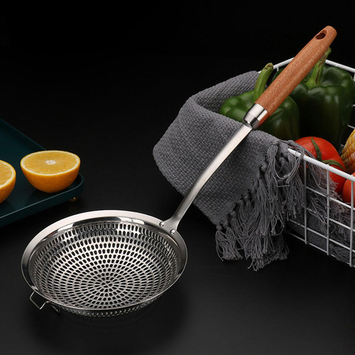 Cuchara Ranurada Con Mango Largo Para Cocinar, Colador,