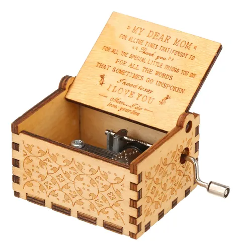 Puzzle 3D De Madera Para Adultos | Avión Retro Con Caja De Música Y Mecanismo De Manivela | 95 Piezas Sin Pegamento | Decoración DIY Y Regalo Para Coleccionistas