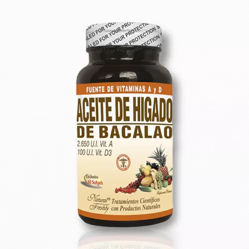 Aceite de Higado de Bacalao x 250 ml