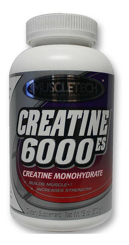  Muscletech Creatine 6000 Es - 18 Oz (510 G) Creapure Usa!!