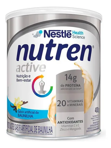 Nutren Active Sabor Baunilha Com 400g