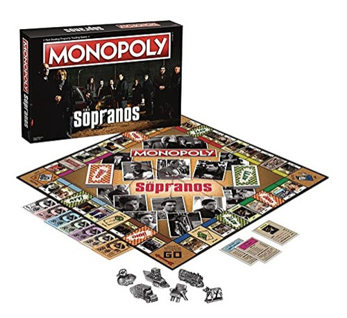 Monopoly Los Soprano | Basado En El Drama Criminal De Hbo Th