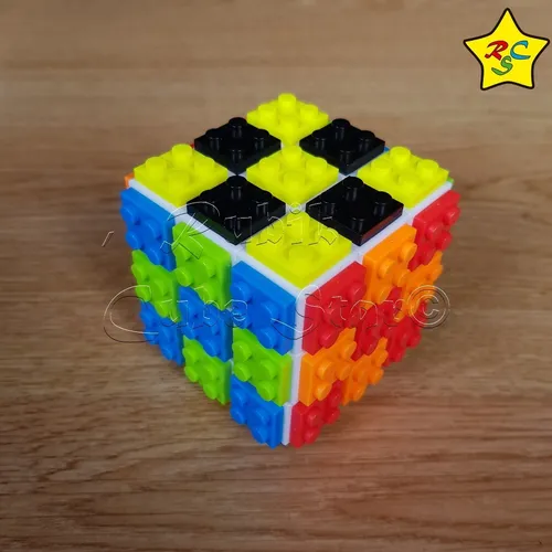 Cubo Rubik Fichas 3x3 Fanxin Original Speed Cube Armar