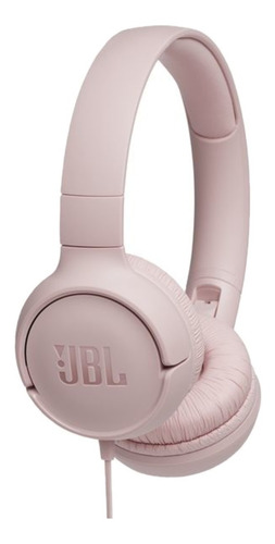 Imagen 1 de 3 de Audífonos JBL Tune 500 rosa