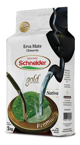 Erva Mate Schneider Gold Premium Nativa 6kg