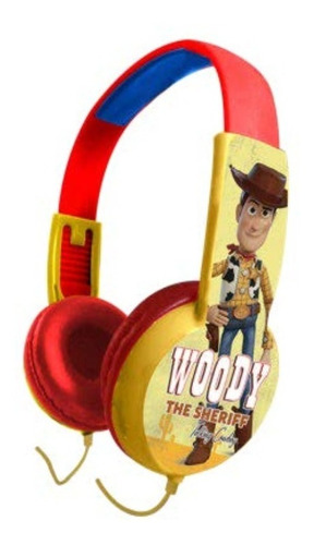 Audifono Kids Toy Story Woody Alambrico Color Amarillo