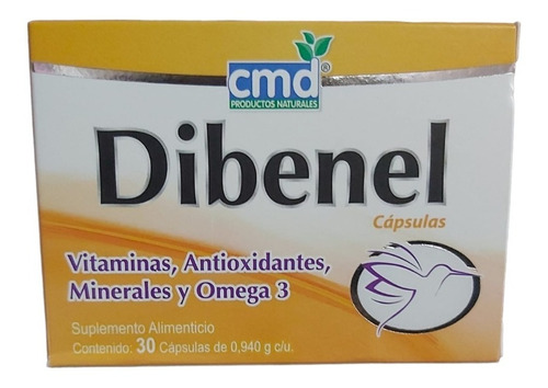 Dibenel Vitaminas Minerales Antioxidantes Y Omega3 Con 30cap