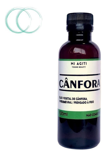  Óleo De Cânfora 120ml - Alívio Nasal E Tosse