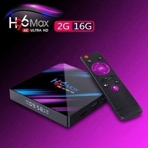 Smart Tv Box H96 Max Rk3318 4k Android 9 Dual Wifi 2gb/16gb