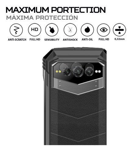 Protector De Camara Antishock Para Doogee V Max