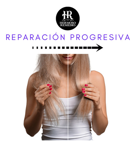 Leave In Capilar Acondicionador Sin Enjuague Tratamiento Cabello Maltratado Dañado 120 ml Hermoso Remedio ®