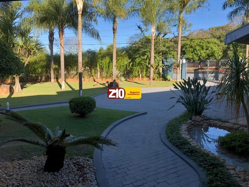 Ch01782 - Suntuosa Chácara Em Condomínio Fechado - Vale Das Laranjeiras Itaici - Z10 Imóveis - Ch01782 - 68112384