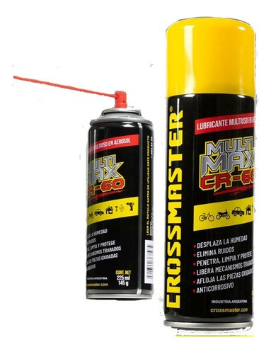 Lubricante Multiuso Crossmaster Cr60 250ml - Bondio