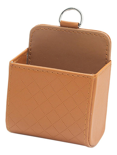 Cubo De Almacenamiento Del Vehículo Del Organizador Marrón