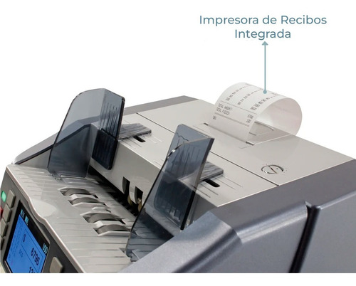 Imagen 4 de 8 de Contadora Y Detectora (dls/eu) Accubanker Ab7800 3años Gtia