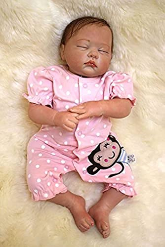 Ocsdoll Reborn Baby Dolls 22  Cute Realistic Soft Silicone D