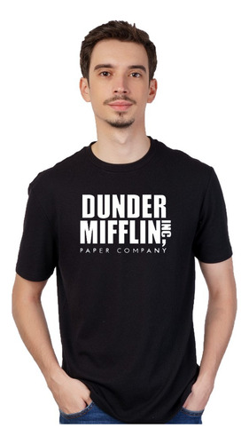 Remera Corta Unisex Moda The Office Dunder Mifflin Psr22