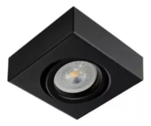 Spot Semi Embutido Cuadrad Gu10 220v Móvil Para Dicroica Led