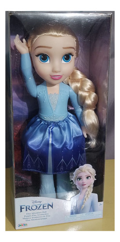 Frozen 2 Princesa Elsa Muñeca Aventurera Toddler 33 Cm