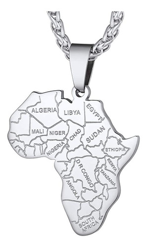 Fronteras Nacionales Ojo De Horus Collar Mapa Africano ...